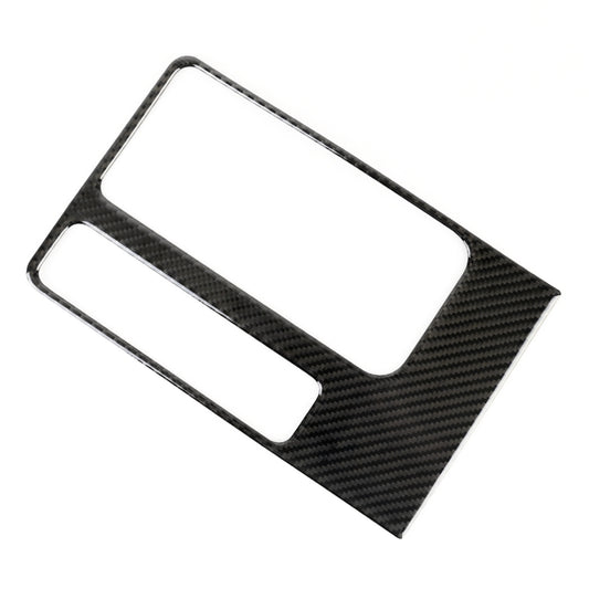 B Style Carbon Fiber Car Water Cup Decorative Sticker for Jaguar F-PACE 2016-2020 by buy2fix