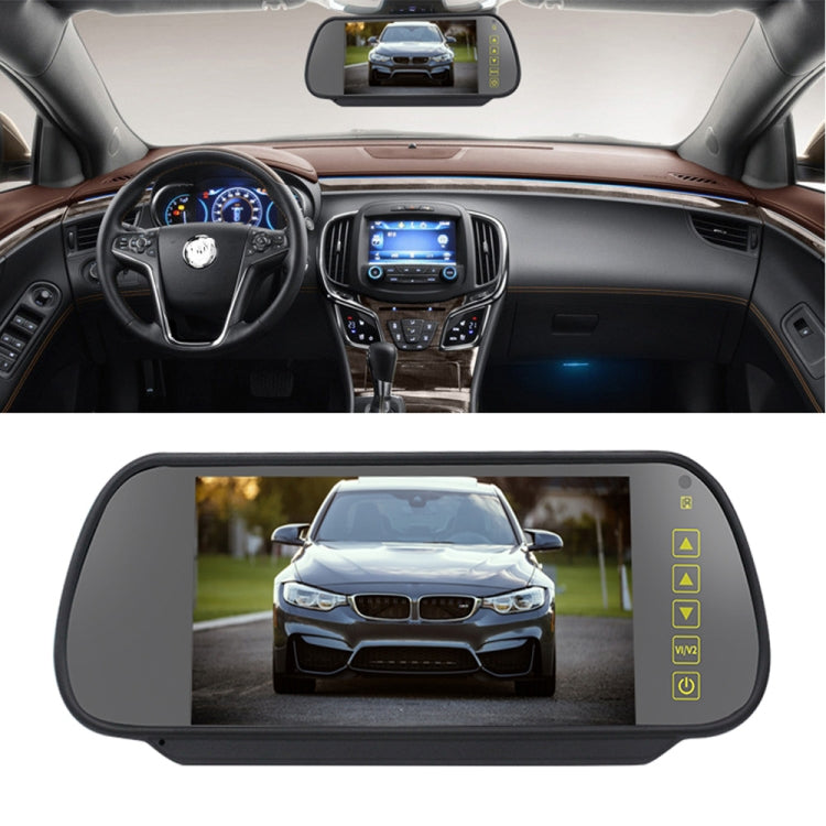 PZ464 Car Waterproof Brake Light View Camera + 7 inch Rearview Monitor for Renault / Vauxhall - Rear View Cameras by buy2fix | Online Shopping UK | buy2fix