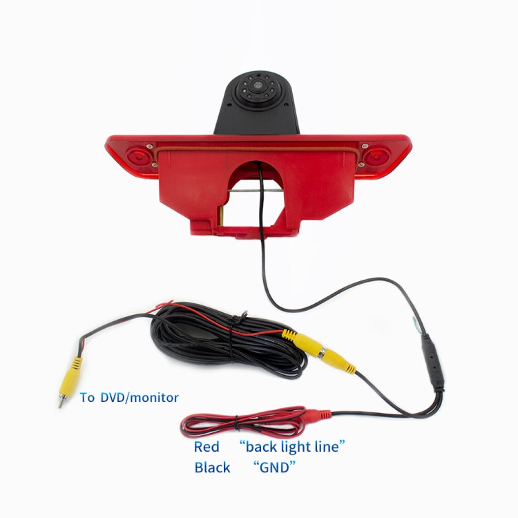PZ465 Car Waterproof Brake Light View Camera for Citroen / Peugeot / Toyota - Rear View Cameras by buy2fix | Online Shopping UK | buy2fix