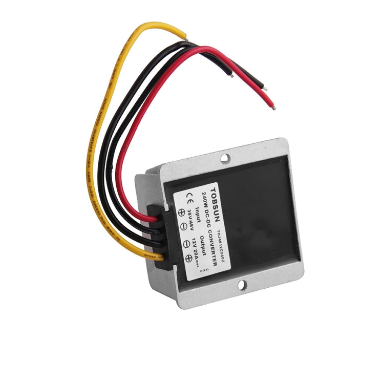 36V 48V to 12V 20A Step Down Converter Voltage Reducer for Golf Cart - Voltage Stabilizer by buy2fix | Online Shopping UK | buy2fix