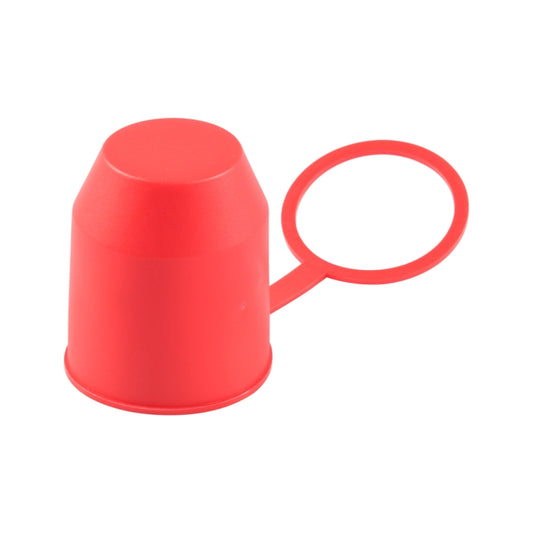 50mm Plastic Car Truck Tow Ball Cover Cap Towing Hitch Trailer Towball Protection (Red) by buy2fix