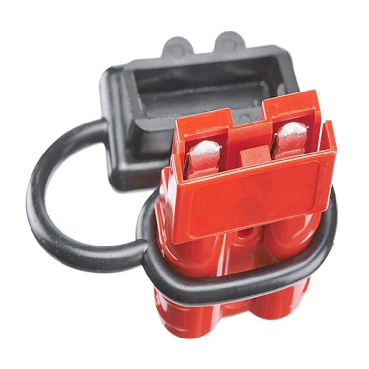 50Amp Battery Quick Connerctor Plug + Dust Cover for Car Caravan - Booster Cable & Clip by buy2fix | Online Shopping UK | buy2fix