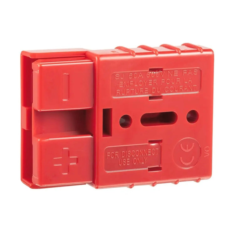 50Amp Battery Quick Connerctor Plug + Dust Cover for Car Caravan - Booster Cable & Clip by buy2fix | Online Shopping UK | buy2fix