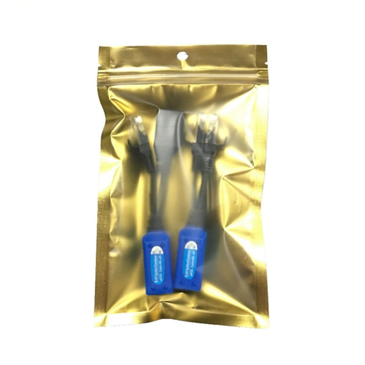 2 PCS Anpwoo UPOE02 Spliceable 2 in 1 POE (Power + Ethernet) Passive Twisted Transceiver by Anpwoo