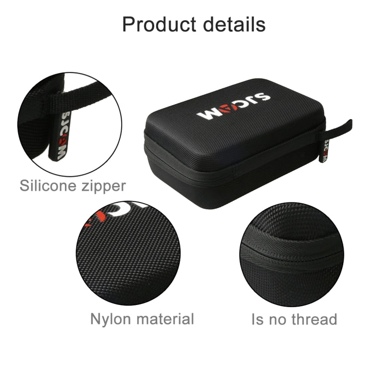 Portable Shockproof Shatter-resistant Wear-resisting Camera Bag Carrying Travel Case for SJCAM SJ4000 / SJ5000 / SJ6000 / SJ7000 / SJ8000 / SJ9000 Sport Action Camera & Selfie Stick and Other Accessories, Size: 22 * 16 * 6 cm by buy2fix