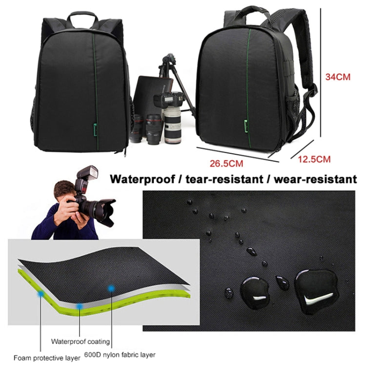 INDEPMAN DL-B012 Portable Outdoor Sports Backpack Camera Bag for GoPro, SJCAM, Nikon, Canon, Xiaomi Xiaoyi YI, Size: 27.5 * 12.5 * 34 cm(Red) - Backpack by INDEPMAN | Online Shopping UK | buy2fix