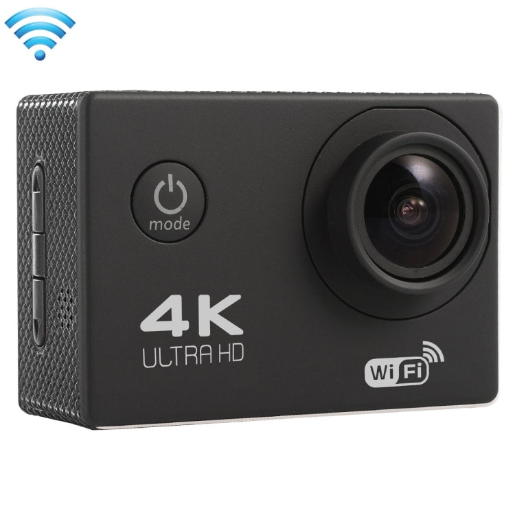 F60 2.0 inch Screen 170 Degrees Wide Angle WiFi Sport Action Camera Camcorder with Waterproof Housing Case, Support 64GB Micro SD Card(Black) - Sports Camera by buy2fix | Online Shopping UK | buy2fix