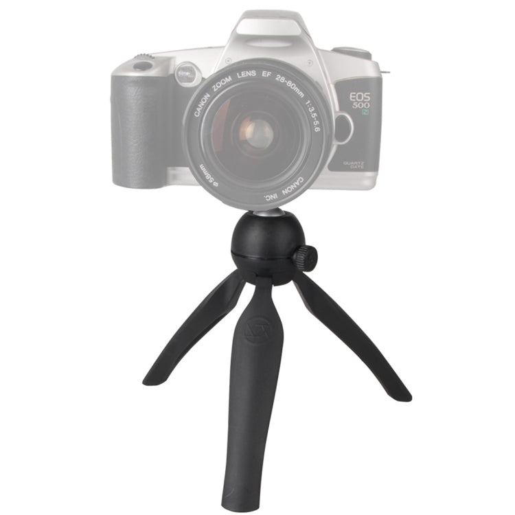 Multi-function Mini Tripod Holder Stand Mount for Mobile Phone / Digital Camera(Black) - Tripods by buy2fix | Online Shopping UK | buy2fix