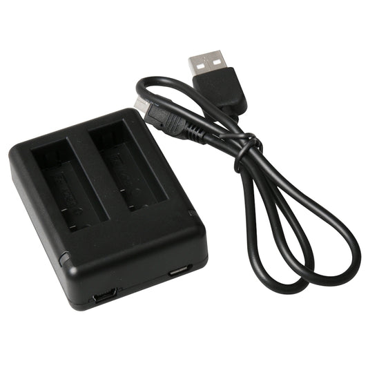 BC-AZ16 Digital Camera USB Dual Batteries Charger for Xiaomi Xiaoyi II 4K by buy2fix