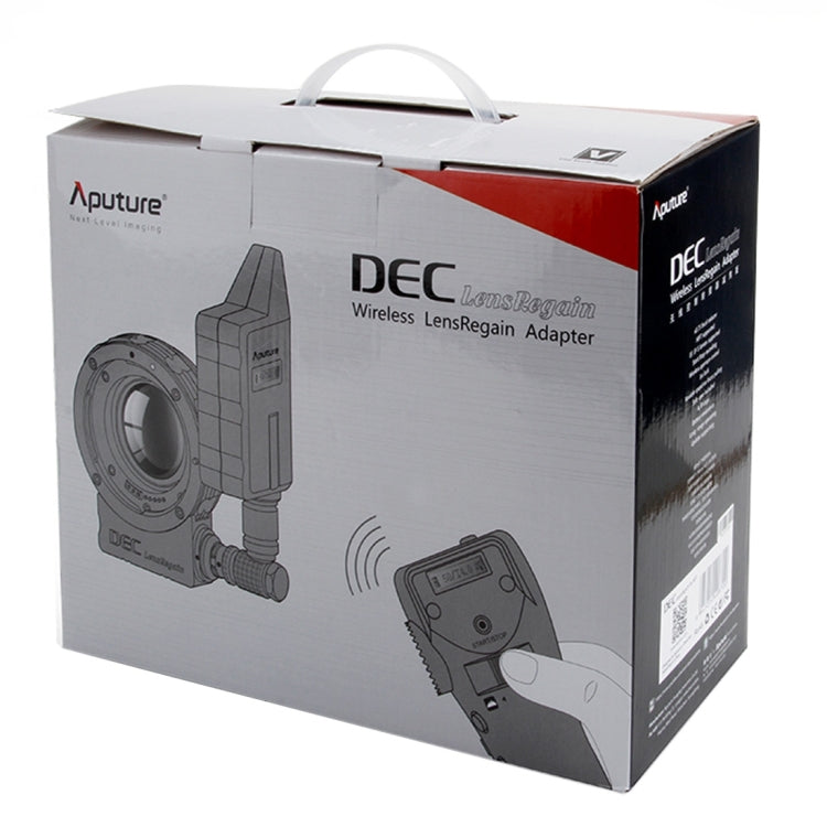 Aputure DEC LensRegain Wireless Remote Follow Focus Lens Adapter for MFT Camera, 0.75X Focal Reducer Adapter - Wireless Remote Control by Aputure | Online Shopping UK | buy2fix