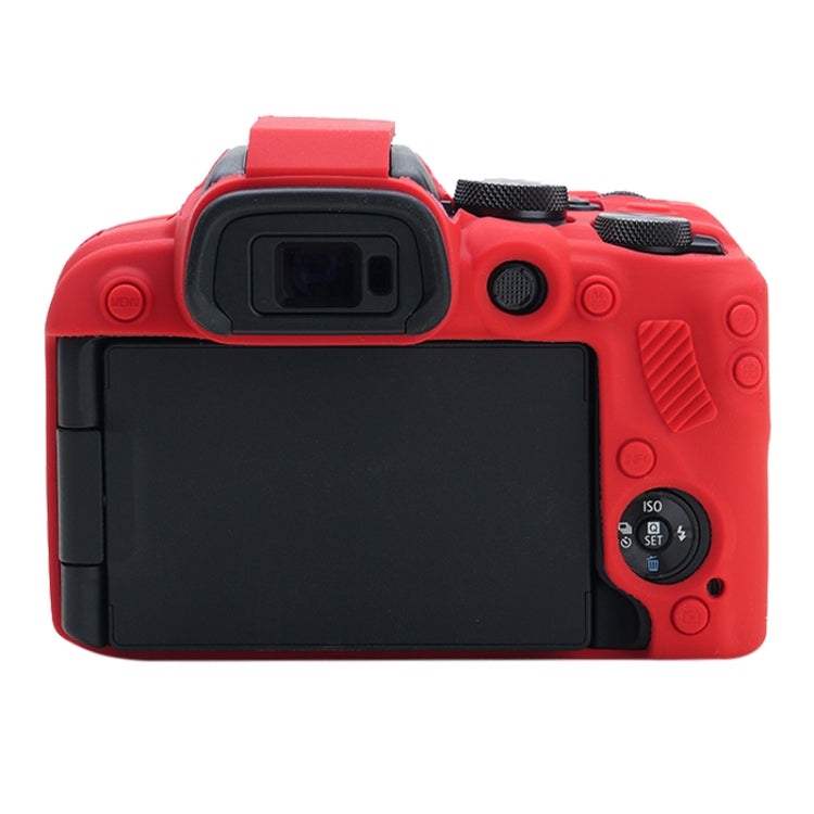 For Canon EOS R10 Soft Silicone Protective Case (Red) - Protective Case by buy2fix | Online Shopping UK | buy2fix