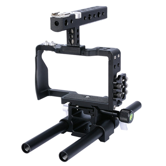 YELANGU YLG0905A Camera Video Cage Handle Stabilizer for Sony A6000/A6300/A6400/A6500(Black) by YELANGU