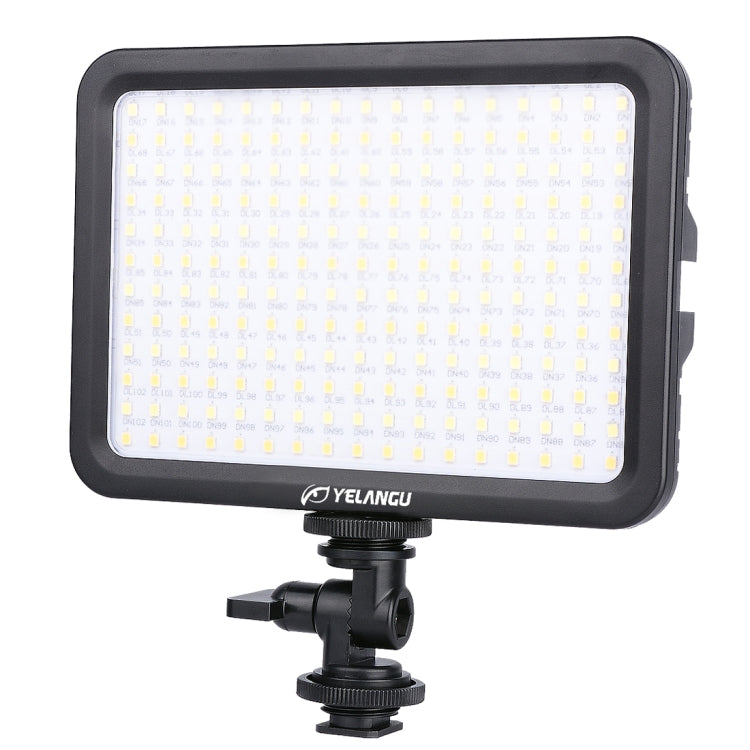 YELANGU YLG0504B 204 LEDs 1000LM 3300-5600K No Polar Dimmable Studio Light Video & Photo Light for Canon, Nikon, DSLR Cameras - by YELANGU | Online Shopping UK | buy2fix