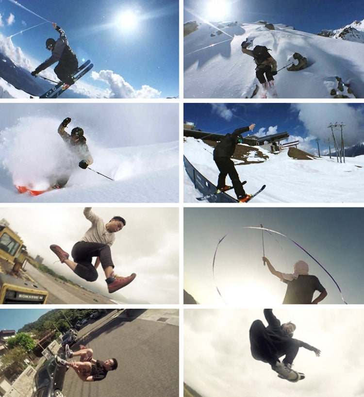 Bullet Time Rig 360 Degree Selfie Mount for PULUZ Action Sports Cameras Jaws Flex Clamp Mount for GoPro, Insta360, DJI and Other Action Cameras(Black) by buy2fix