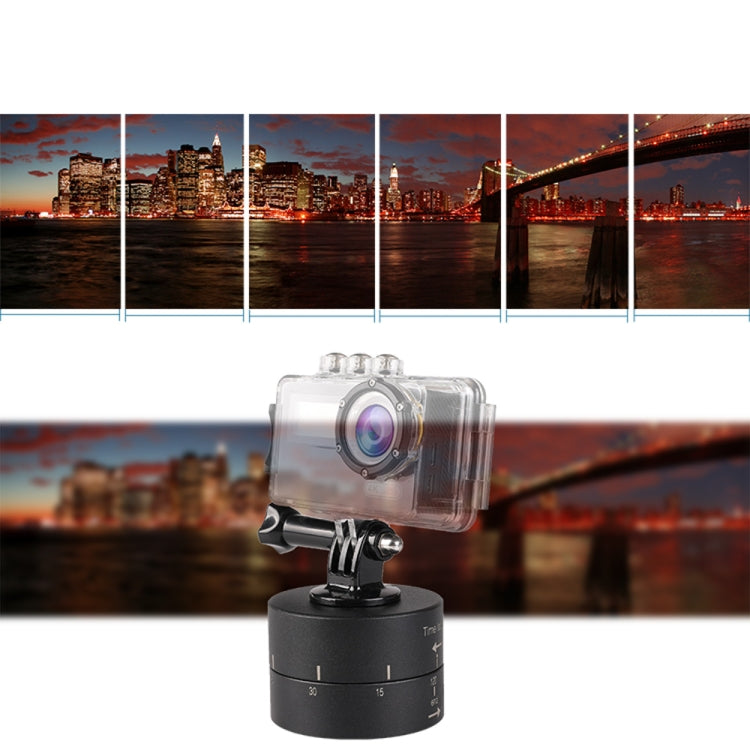 120min Auto Rotation Camera Mount for GoPro - Tripod Heads by buy2fix | Online Shopping UK | buy2fix