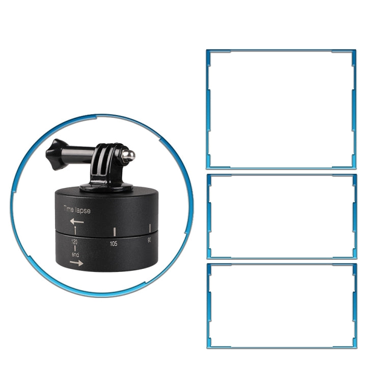 120min Auto Rotation Camera Mount for GoPro - Tripod Heads by buy2fix | Online Shopping UK | buy2fix