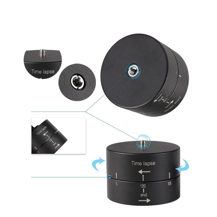120min Auto Rotation Camera Mount for GoPro - Tripod Heads by buy2fix | Online Shopping UK | buy2fix