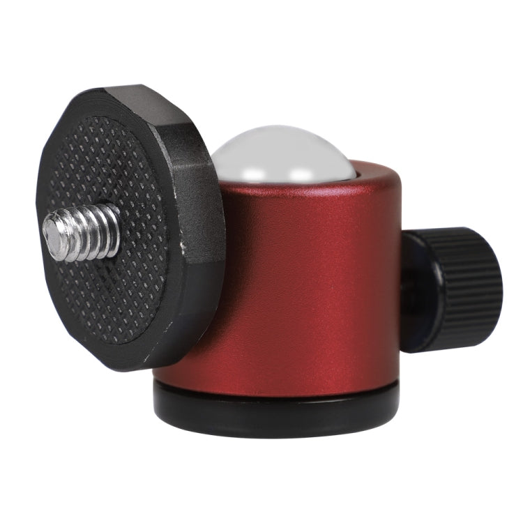 Mini 360 Degree Rotation Panoramic Metal Ball Head for DSLR & Digital Cameras (Red) - Tripod Heads by buy2fix | Online Shopping UK | buy2fix