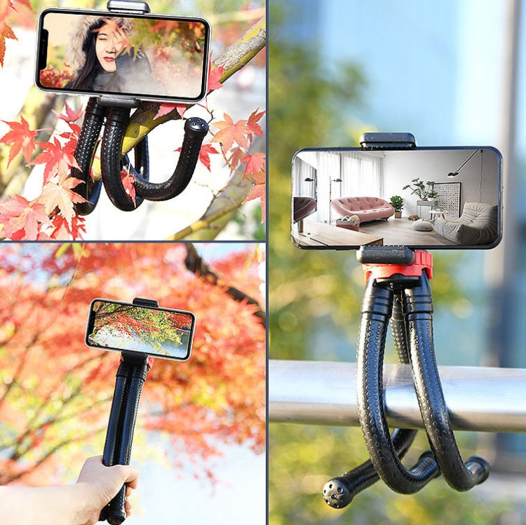 MZ305 Mini Octopus Flexible Tripod Holder with Ball Head for SLR Cameras, GoPro HERO10 Black / HERO9 Black / HERO8 Black /7 /6 /5 /5 Session /4 Session /4 /3+ /3 /2 /1, DJI Osmo Action, Xiaoyi and Other Action Cameras, Cellphone, Size:30cmx5cm - Portable Mini Tripod by buy2fix | Online Shopping UK | buy2fix