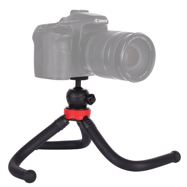 MZ305 Mini Octopus Flexible Tripod Holder with Ball Head for SLR Cameras, GoPro HERO10 Black / HERO9 Black / HERO8 Black /7 /6 /5 /5 Session /4 Session /4 /3+ /3 /2 /1, DJI Osmo Action, Xiaoyi and Other Action Cameras, Cellphone, Size:30cmx5cm - Portable Mini Tripod by buy2fix | Online Shopping UK | buy2fix