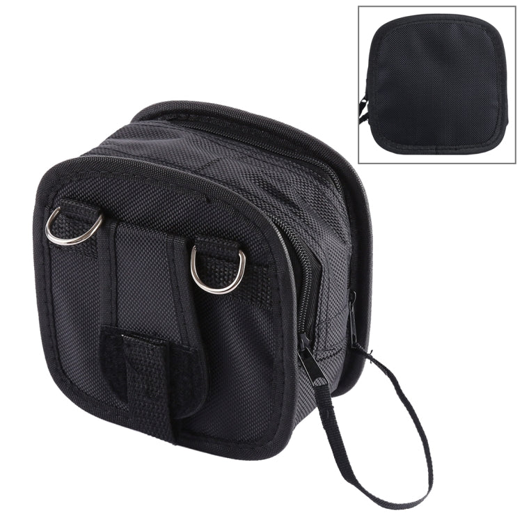 9PCS Nylon Filter Bag with Strap, Size:14×12×6cm(Black) - Other Accessories by buy2fix | Online Shopping UK | buy2fix