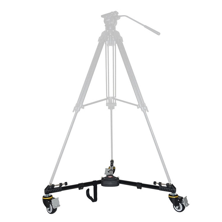 Kingjoy VX-600D Aluminium Alloy Camera Big Foot Wheel Tripod Pulley Base - Other Accessories by buy2fix | Online Shopping UK | buy2fix