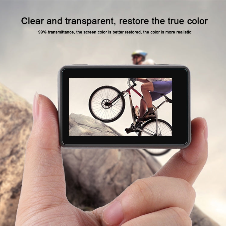 For DJI Osmo Action 3-in-1 Lens Front and Back LCD Display HD Protective Film by buy2fix