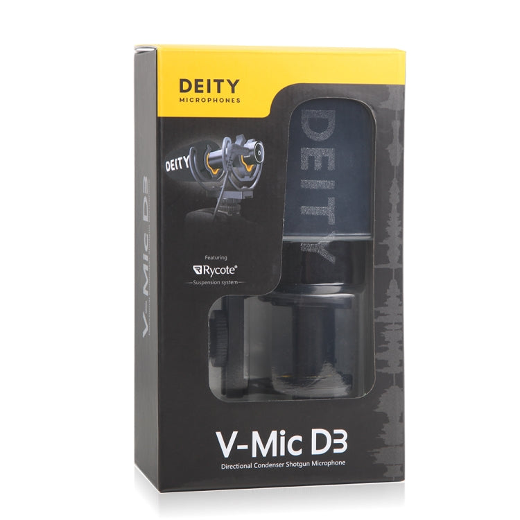 Deity V-Mic D3 Directional Condenser Shotgun Microphone(Black) - Camera Microphone by Aputure | Online Shopping UK | buy2fix
