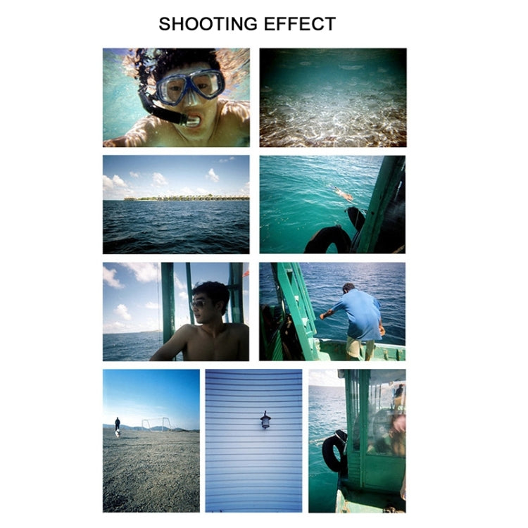 SUC4 5m Waterproof Retro Film Camera Mini Point-and-shoot Camera for Children (Baby Blue) by buy2fix