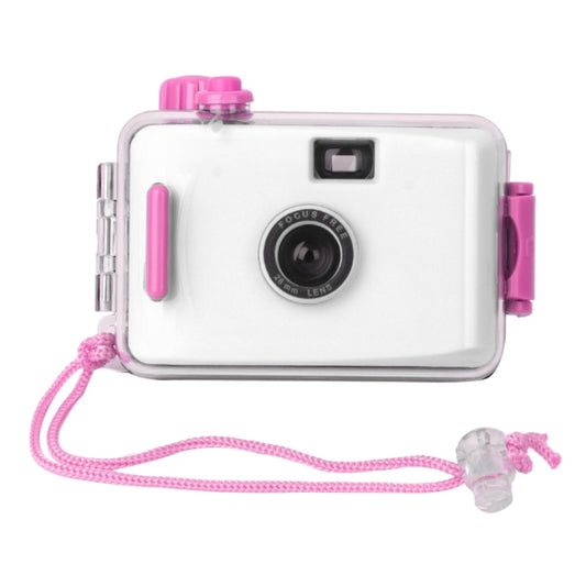 SUC4 5m Waterproof Retro Film Camera Mini Point-and-shoot Camera for Children (White) by buy2fix
