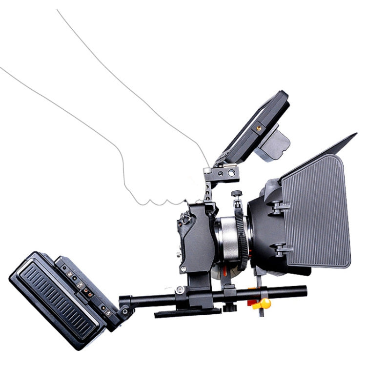 YELANGU C6 Camera Video Cage Stabilizer for Sony A6000 / A6300 / A6500 / A6400 (Black) by YELANGU