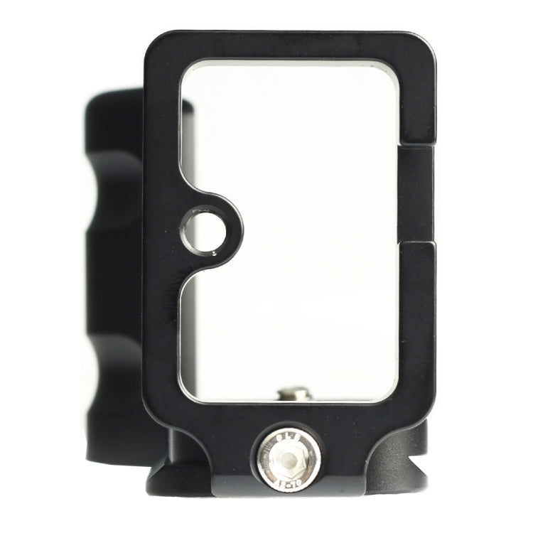 1/4 inch Vertical Shoot Quick Release L Plate Bracket Base Holder for FUJIFILM X-E3 (Black) - L-Bracket by buy2fix | Online Shopping UK | buy2fix