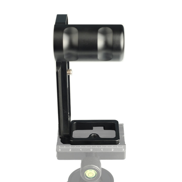 1/4 inch Vertical Shoot Quick Release L Plate Bracket Base Holder for FUJIFILM X-E3 (Black) - L-Bracket by buy2fix | Online Shopping UK | buy2fix