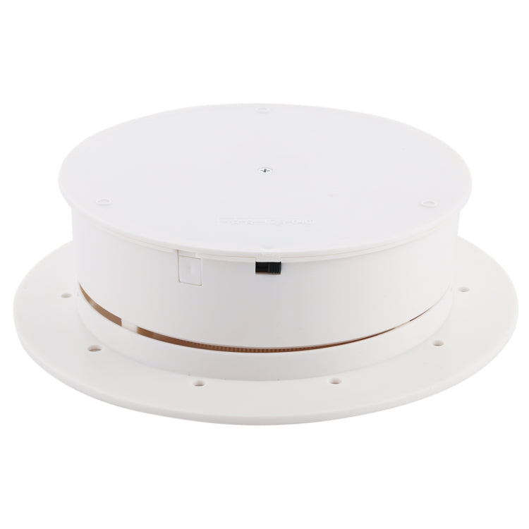 20cm 360 Degree Electric Rotating Turntable Display Stand Photography Video Shooting Props Turntable, Load 1.5kg, Powered by Battery & USB(White) - Camera Accessories by buy2fix | Online Shopping UK | buy2fix
