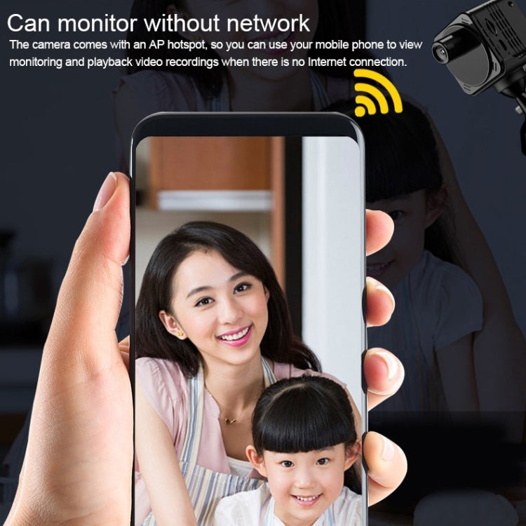 R89 Full HD 1080P WiFi Mini DV Recorder Camera, Support Monitor Detection & Night Vision & Loop Recording & TF Card - Mini Camera by buy2fix | Online Shopping UK | buy2fix