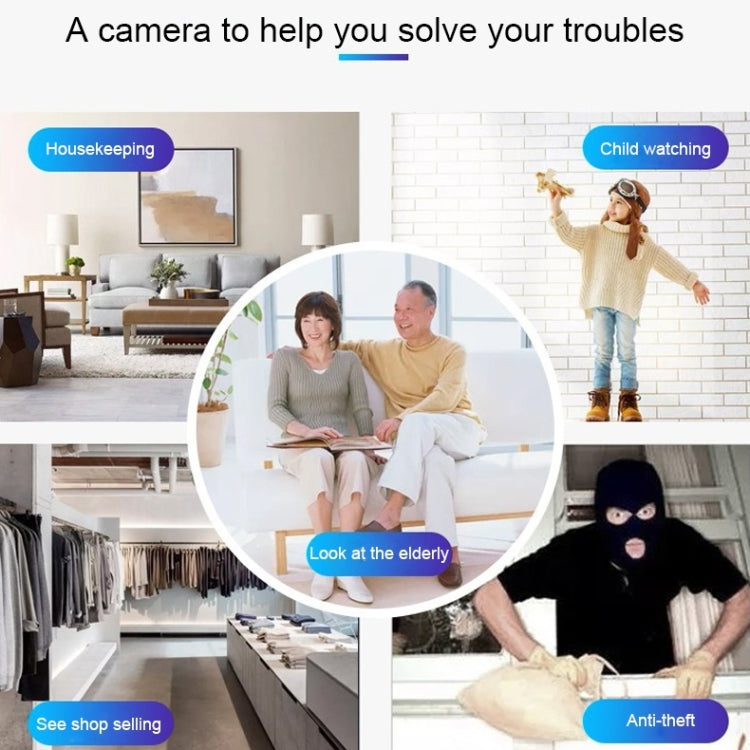 R89 Full HD 1080P WiFi Mini DV Recorder Camera, Support Monitor Detection & Night Vision & Loop Recording & TF Card - Mini Camera by buy2fix | Online Shopping UK | buy2fix