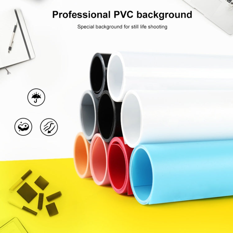 100x200cm PVC Paper Matte Photography Background(Black) - Solid Color by buy2fix | Online Shopping UK | buy2fix