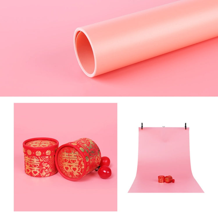 120x200cm PVC Paper Matte Photography Background(Pink) - Solid Color by buy2fix | Online Shopping UK | buy2fix