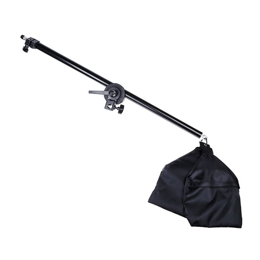 50x70cm Single Light Softbox + 2m Photography Lighting Tripod Mount Stand + Arm Jib Crossbar Bracket Studio Flash Light Set - Stand Bracket by buy2fix | Online Shopping UK | buy2fix