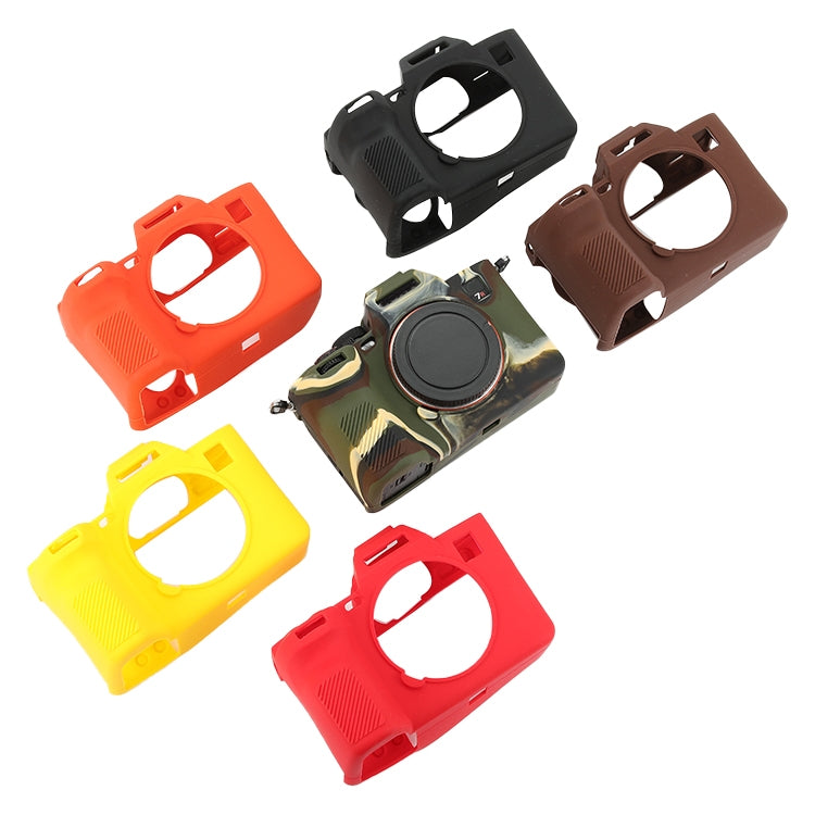 For Sony ILCE-7RM5 / Alpha 7R V Soft Silicone Protective Case (Red) by buy2fix