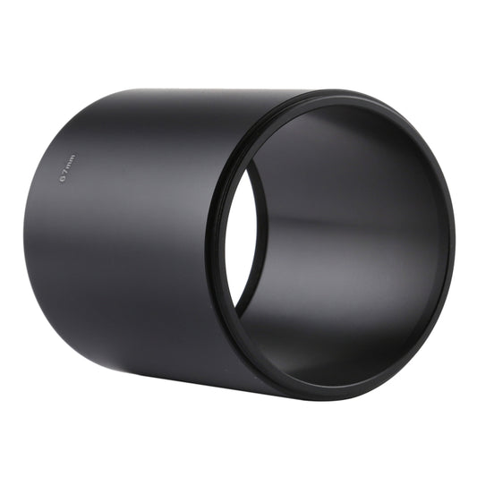 67mm Thread Type Straight Tube Full Metal Lens Hood Shade for Medium Telephoto Lens by buy2fix