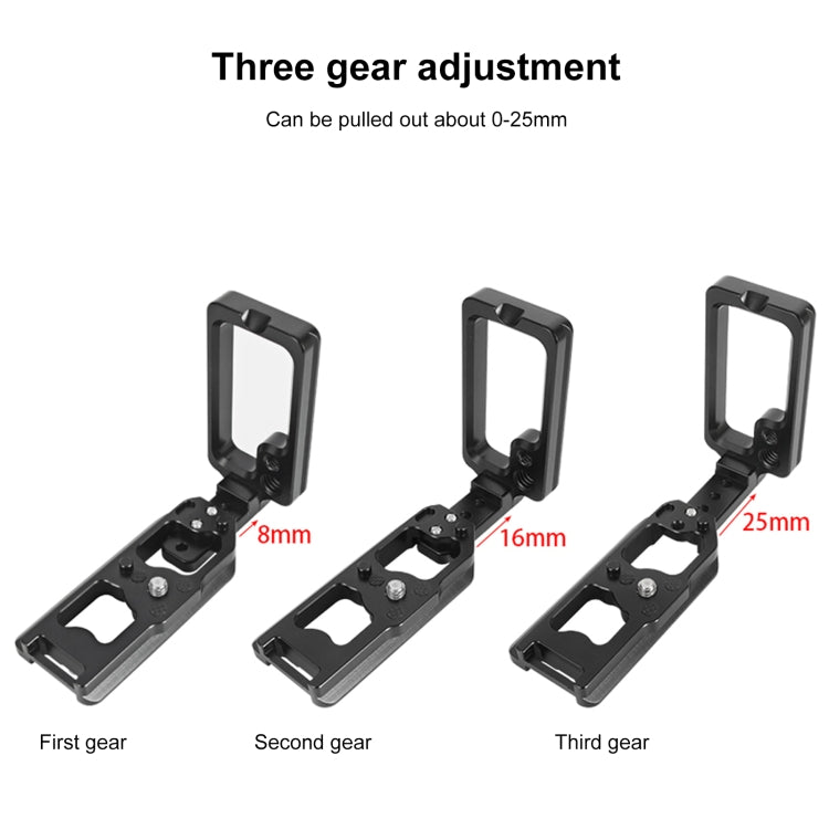 1/4 inch Vertical Shoot Quick Release L Plate Bracket Base Holder for Nikon Z6 / Z7 - L-Bracket by buy2fix | Online Shopping UK | buy2fix