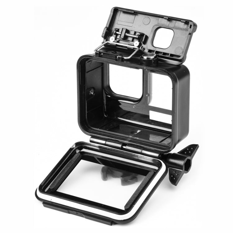 50m Waterproof Housing Protective Case with Buckle Basic Mount & Screw for GoPro HERO10 Black / HERO9 Black (Black) - Waterproof Cases by buy2fix | Online Shopping UK | buy2fix