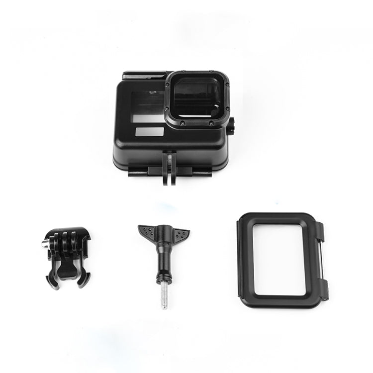 50m Waterproof Housing Protective Case with Buckle Basic Mount & Screw for GoPro HERO10 Black / HERO9 Black (Black) - Waterproof Cases by buy2fix | Online Shopping UK | buy2fix