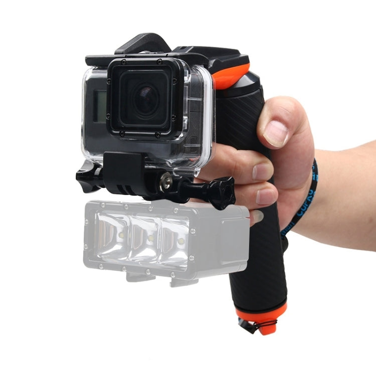 Shutter Trigger + Floating Hand Grip Diving Buoyancy Stick with Adjustable Anti-lost Strap & Screw & Wrench for GoPro HERO7 /6 Black /5 Black - Floating Grip & Ball by buy2fix | Online Shopping UK | buy2fix