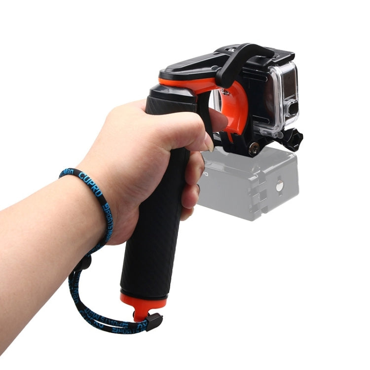 Shutter Trigger + Floating Hand Grip Diving Buoyancy Stick with Adjustable Anti-lost Strap & Screw & Wrench for GoPro HERO7 /6 Black /5 Black - Floating Grip & Ball by buy2fix | Online Shopping UK | buy2fix