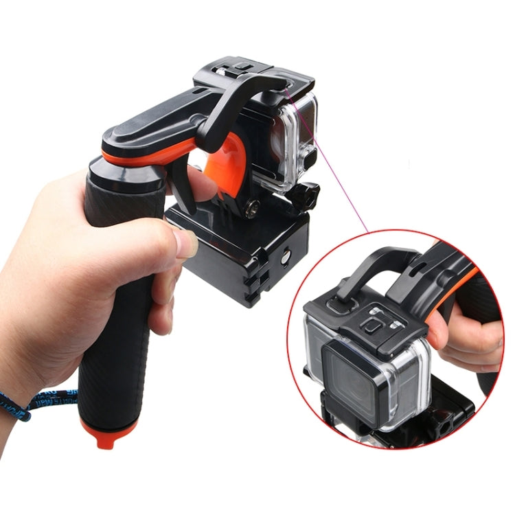 Shutter Trigger + Floating Hand Grip Diving Buoyancy Stick with Adjustable Anti-lost Strap & Screw & Wrench for GoPro HERO7 /6 Black /5 Black - Floating Grip & Ball by buy2fix | Online Shopping UK | buy2fix