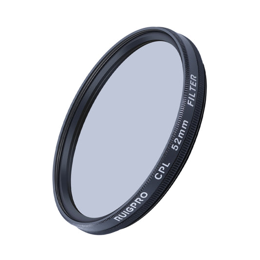 RUIGPRO for GoPro HERO10 Black / HERO9 Black Professional 52mm CPL Lens Filter with Filter Adapter Ring & Lens Cap by RUIGPRO