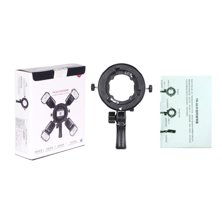 TRIOPO TR-05 Flash Holder Multi-function Camera Universal S-type Holder Accessories Transfer Interface - Stand Bracket by TRIOPO | Online Shopping UK | buy2fix