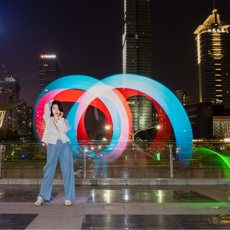 LUXCeO P7RGB Pro Colorful Photo LED Stick Video Light APP Control Adjustable Color Temperature Waterproof Handheld LED Fill Light with Remote Control - by LUXCeO | Online Shopping UK | buy2fix
